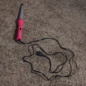 Pink Conair curling wand